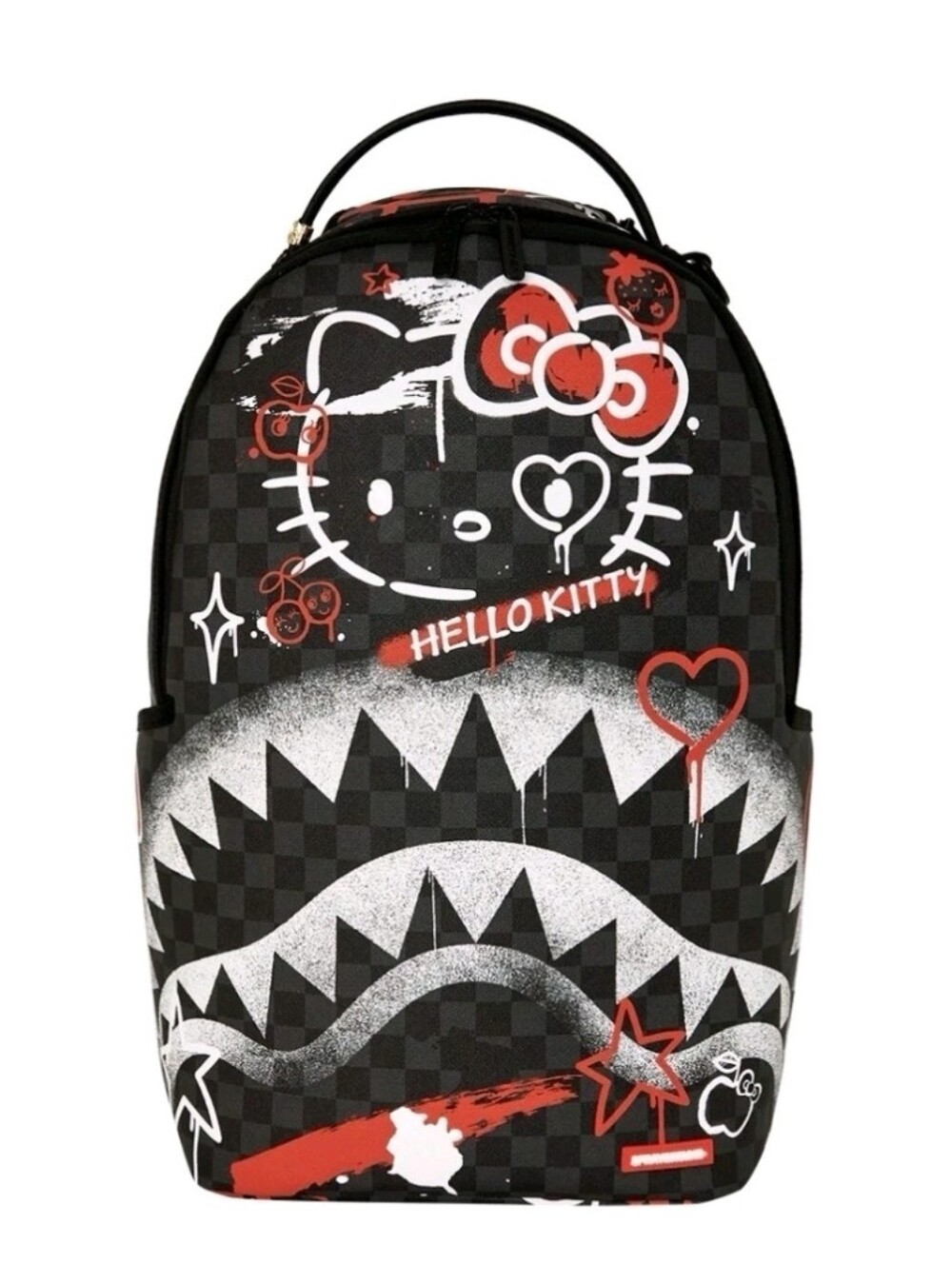 Sprayground Hello Kitty Black, White & Red Graphic Backpack